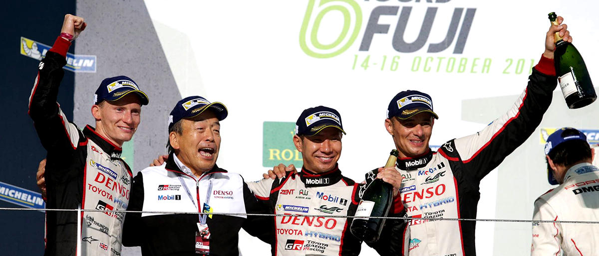 6 hours of Fuji podium