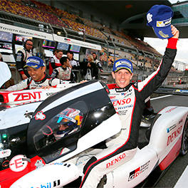 Anthony Davidson is pleased for the victory of the 6 Hours of Shanghai on TS050 HYBRID #8
