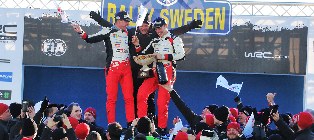 WRC Rd.2 スウェーデン サマリーレポート