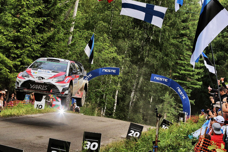 WRC Rd.9 フィンランド  サマリーレポート