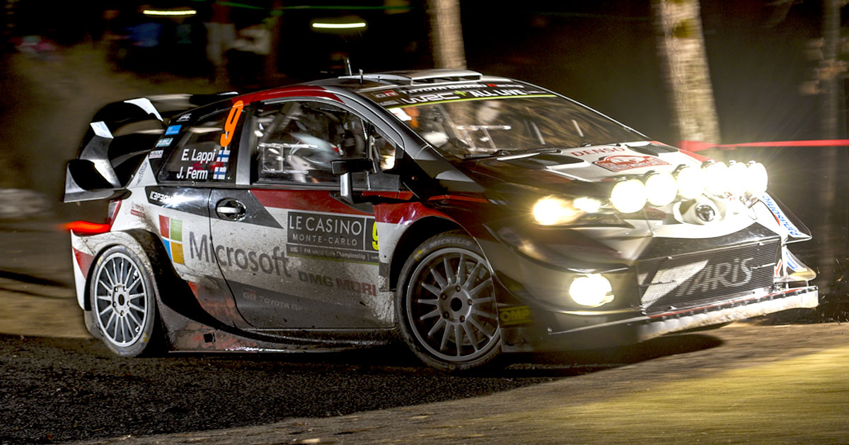 Toyota Yaris WRC Rallye Monte Carlo 2018 Tänak/Järveoja Spark