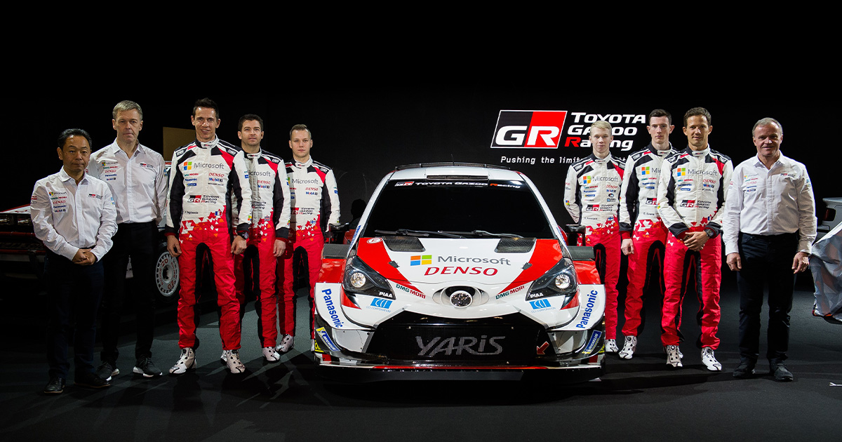 TOYOTA GAZOO Racing WRC チームジャケット 2020 TOYOTA GAZOO RACING Team WEC-WRC Zip Hoodie