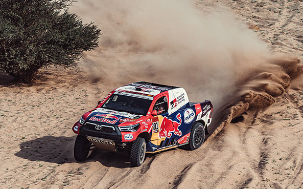 TOYOTA GAZOO Racing FIGHTING TILL THE END WITH PENULTIMATE STAGE WIN AT DAKAR 2021