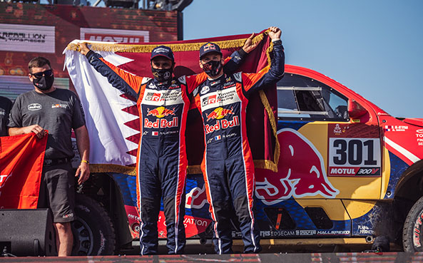 SECOND OVERALL AS TOYOTA GAZOO Racing FIGHTS TO THE END OF DAKAR 2021