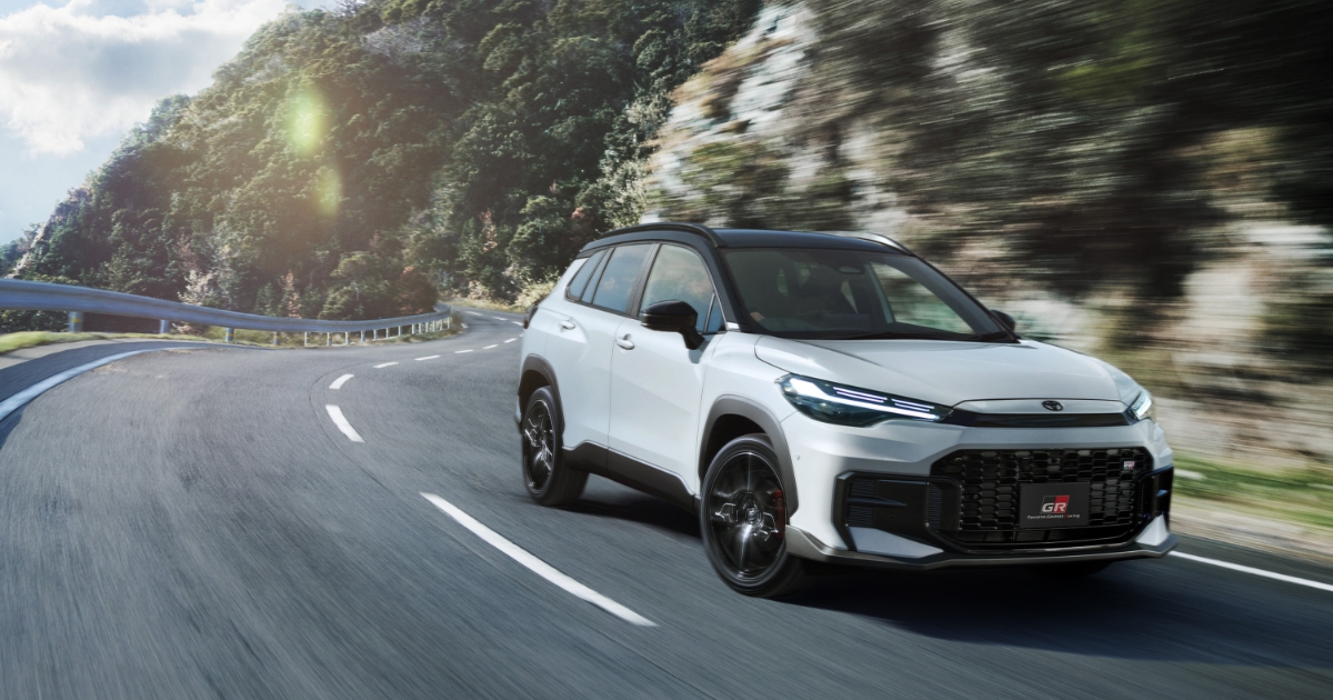 「COROLLA CROSS GR SPORT」公式サイトを公開