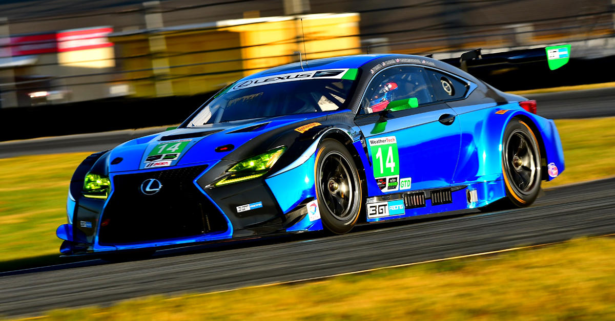 東京オートサロン2017にて世界初公開された「LEXUS RC F GT3」が1月26