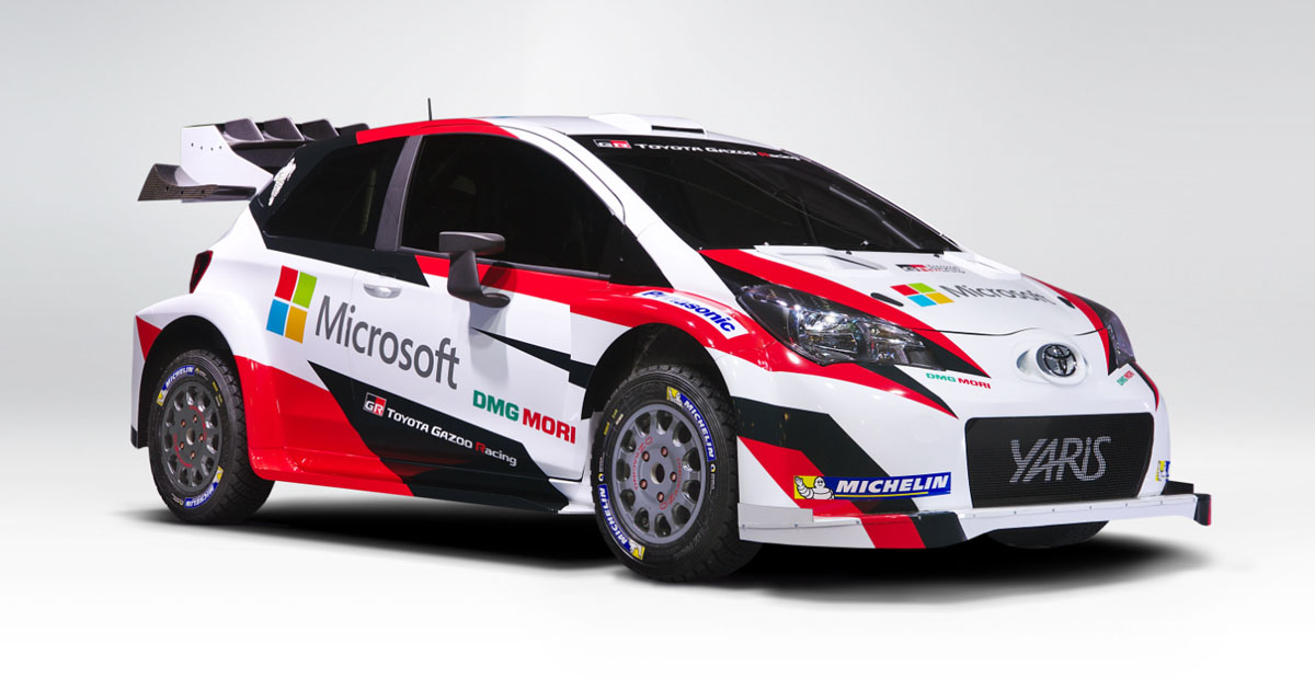 トヨタ自動車、マイクロソフトとFIA世界ラリー選手権（WRC）での協力