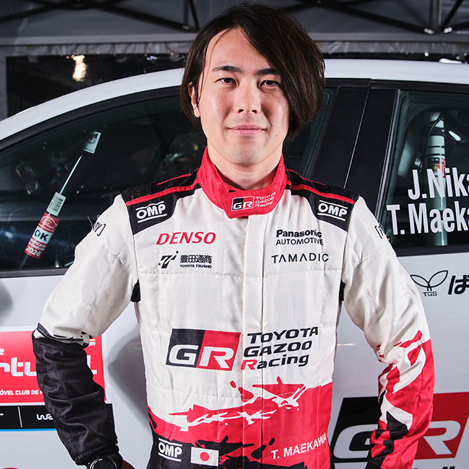 WRC Challenge Program Trained Co Drivers : Tomiya Maekawa