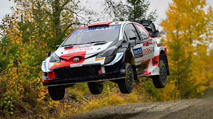 Katsuta builds his confidence on Rally Finland