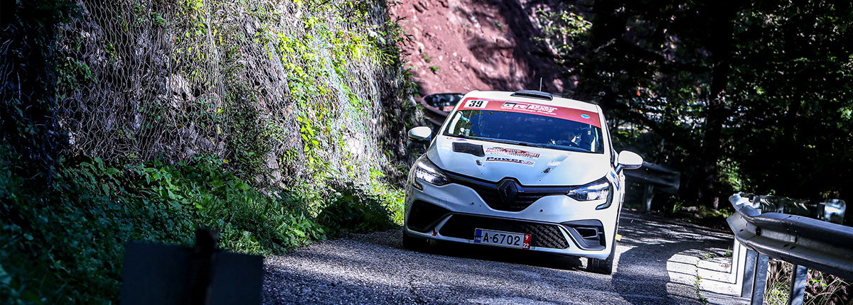 First asphalt rally in Italy for young Japanese trio