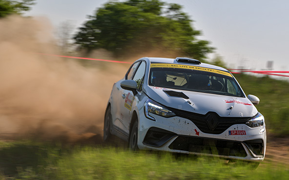Trio show their speed on ERC debut at Rally Poland