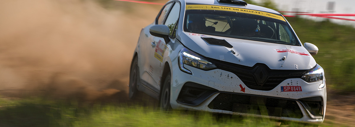 Trio show their speed on ERC debut at Rally Poland
