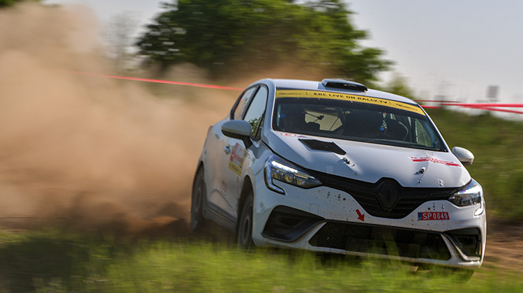 Trio show their speed on ERC debut at Rally Poland