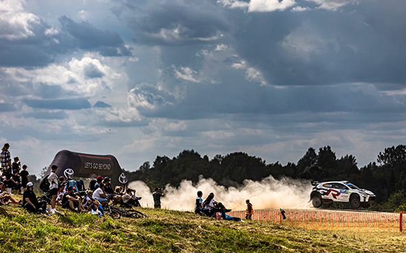 Yamamoto gets up to speed on fast gravel in Estonia