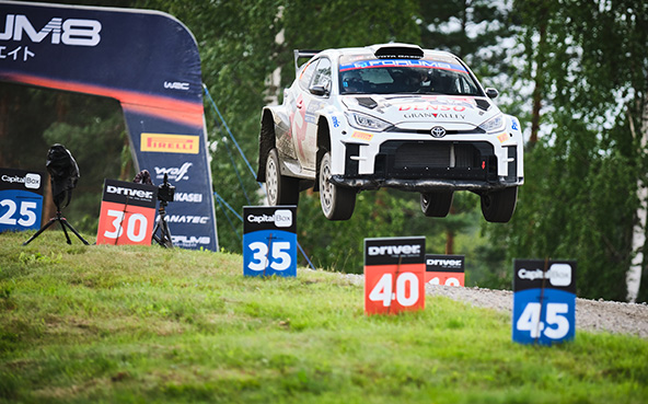 Kogure and Yamamoto take on the world’s fastest rally