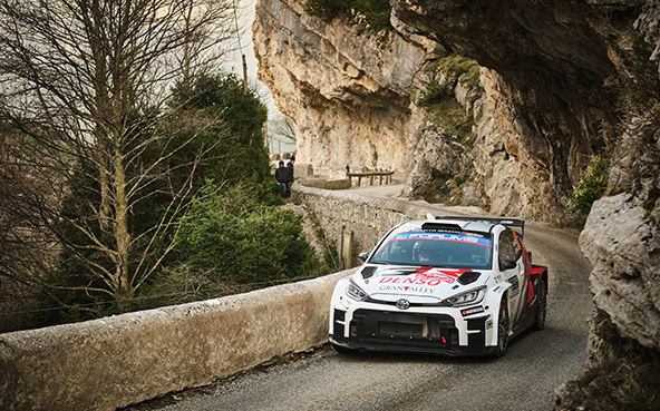 First experience of Rallye Monte-Carlo for Kogure and Yamamoto