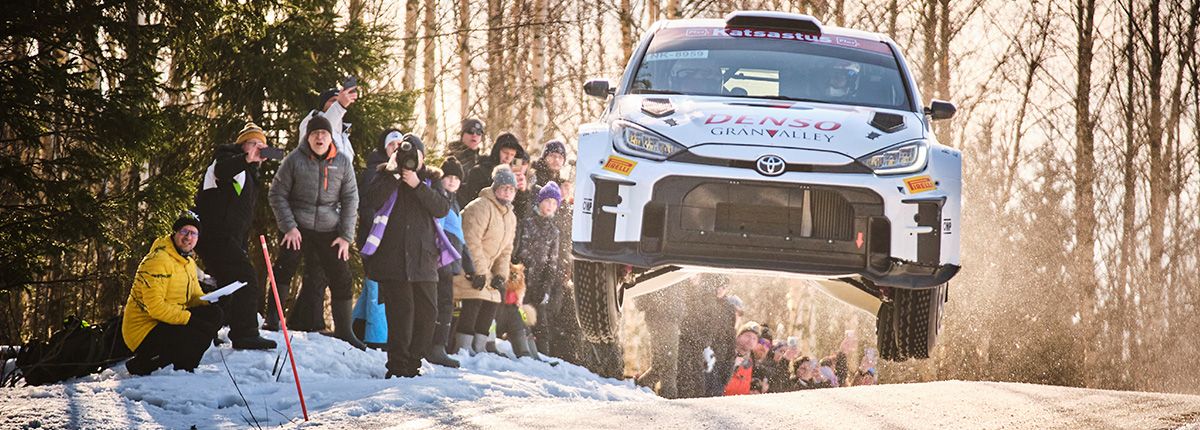Trophies for Japanese rally talents on Finnish snow