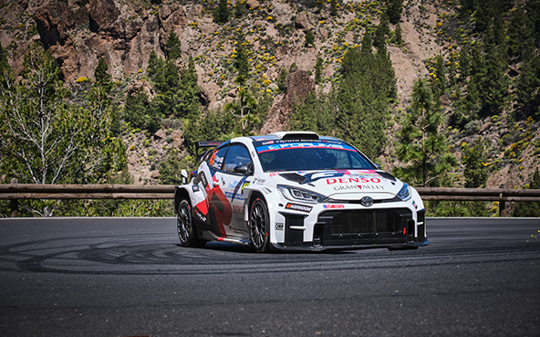 Japanese quartet add to asphalt experience in Canaries
