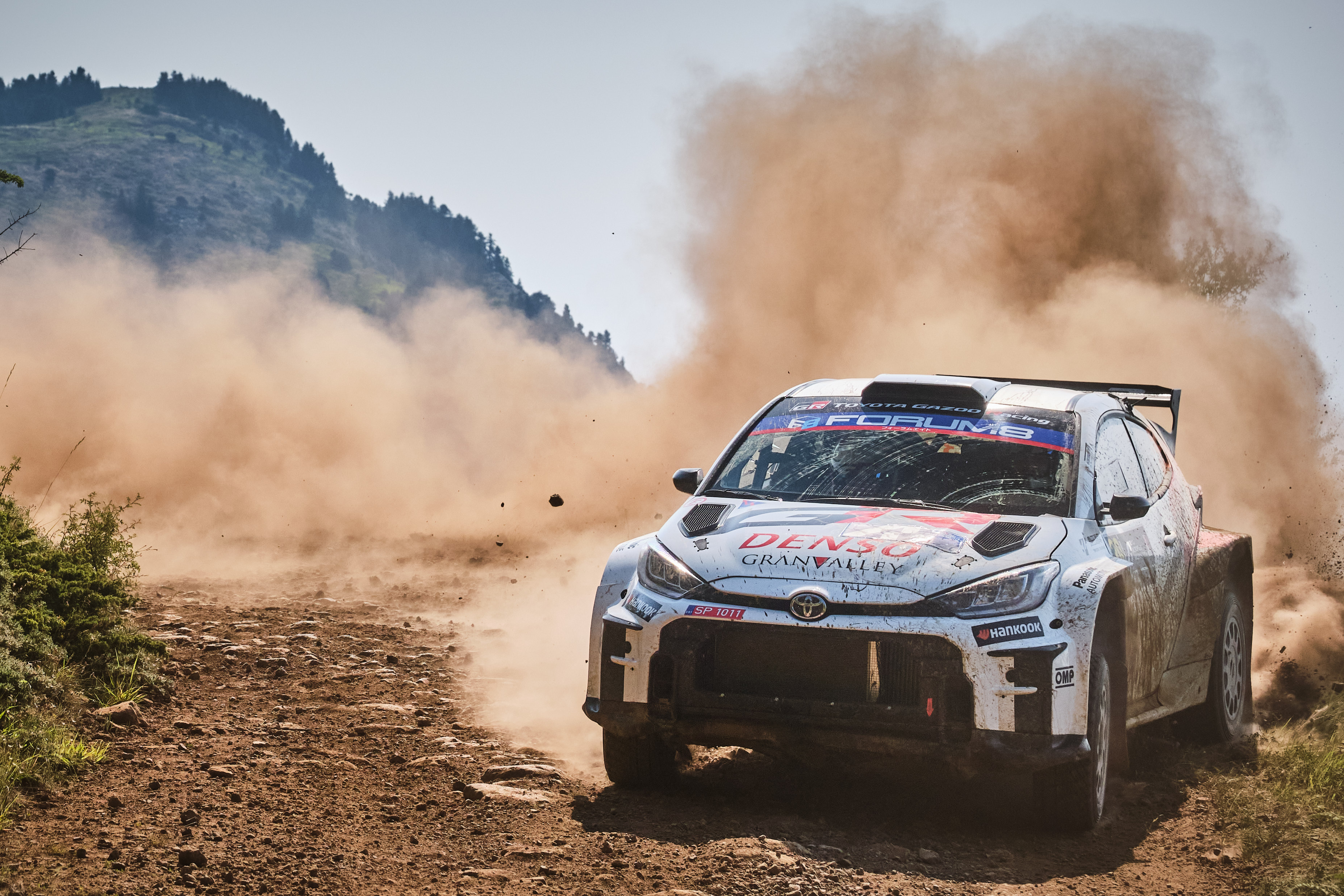 TOYOTA GAZOO Racing WRC ビッグポスター First Acropolis adventure for Yamamoto and Kogure | Press