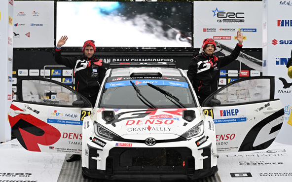 Japanese trio add important asphalt experience in Croatia