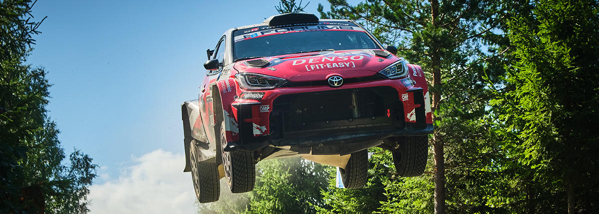 Young drivers show promise on demanding Rally Finland
