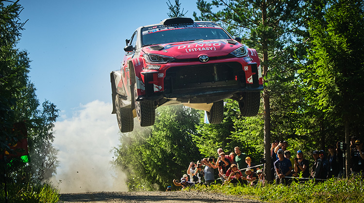 Young drivers show promise on demanding Rally Finland