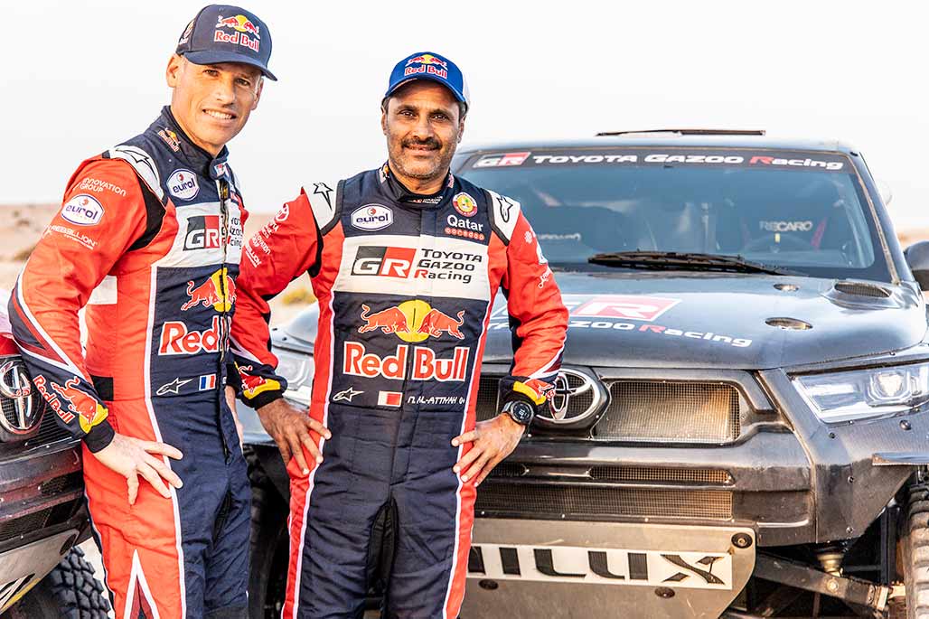 Toyota Gazoo Racing Announces Four Car Team And All New Toyota Gr Dkr Hilux T1 For Dakar 22 Dakar Rally Toyota Gazoo Racing