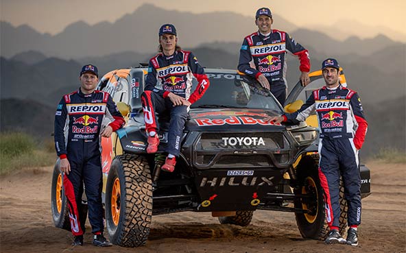 TOYOTA GAZOO Racing FULLY PREPARED FOR DAKAR 2025