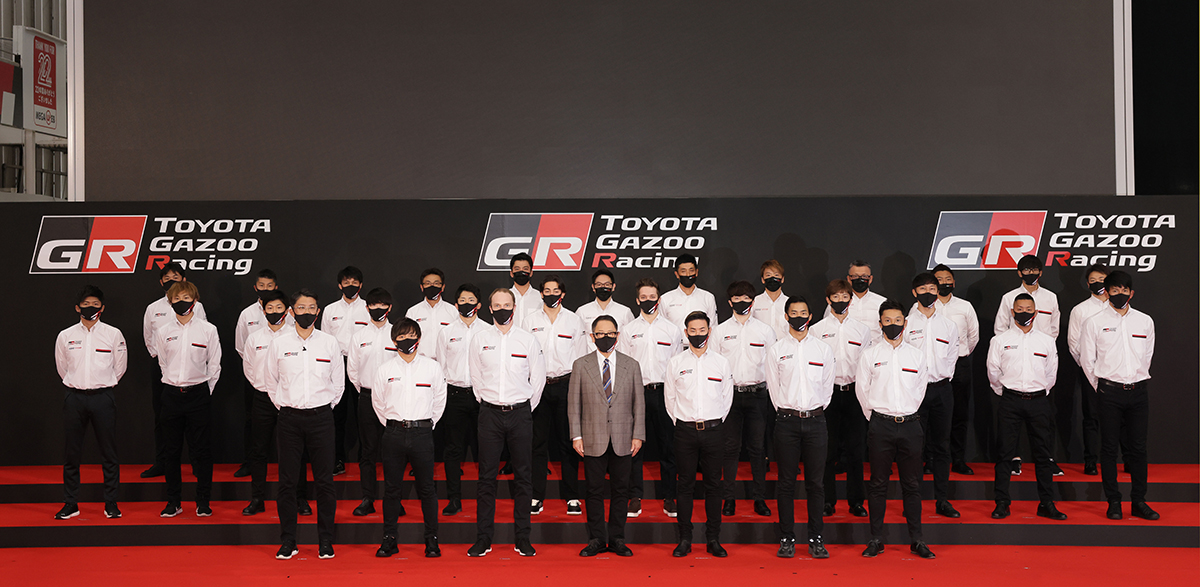 TOYOTA GAZOO Racing announced its 2022 motorsport team setups