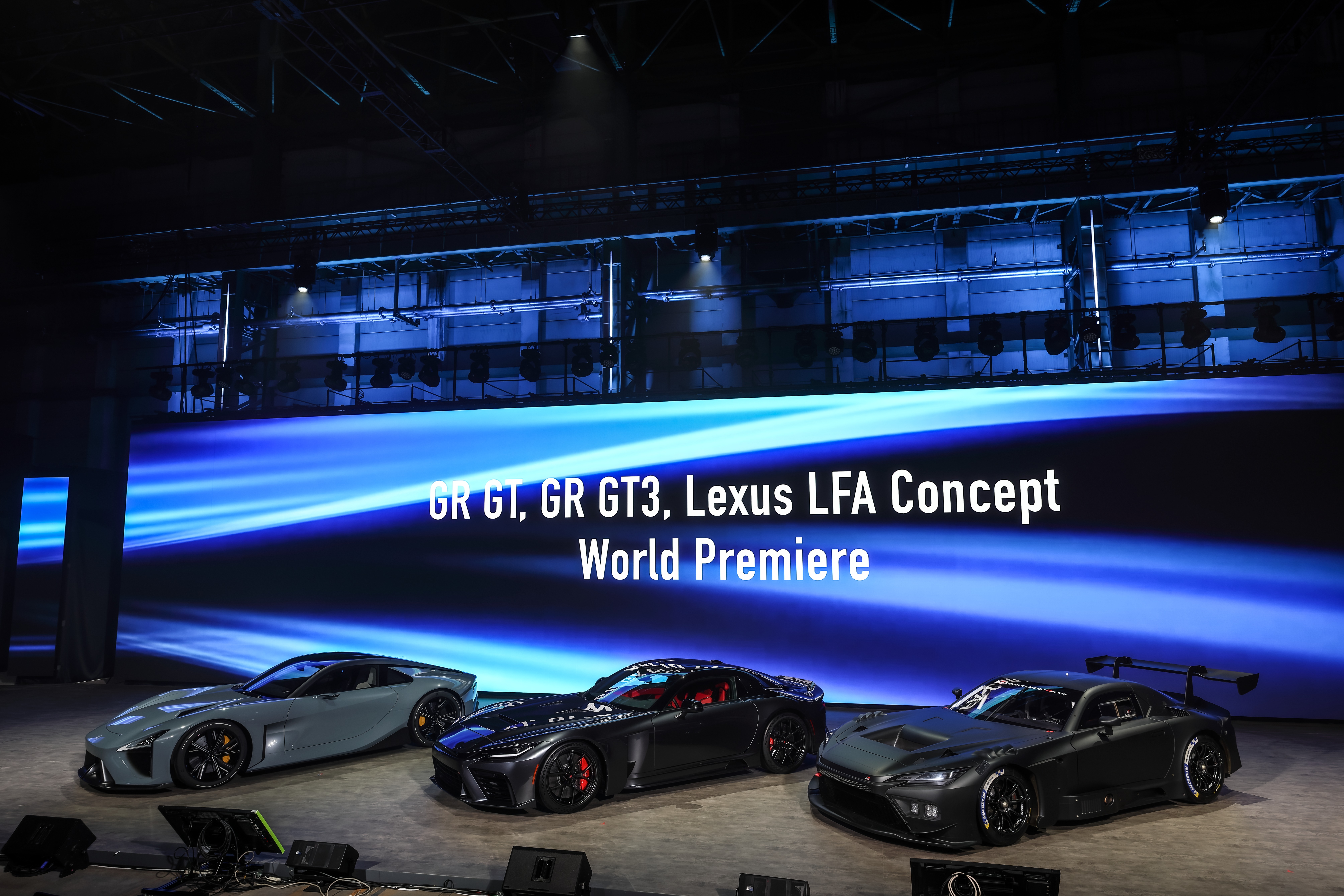 GR GT, GR GT3, and Lexus LFA Concept World Premiere | PRESS