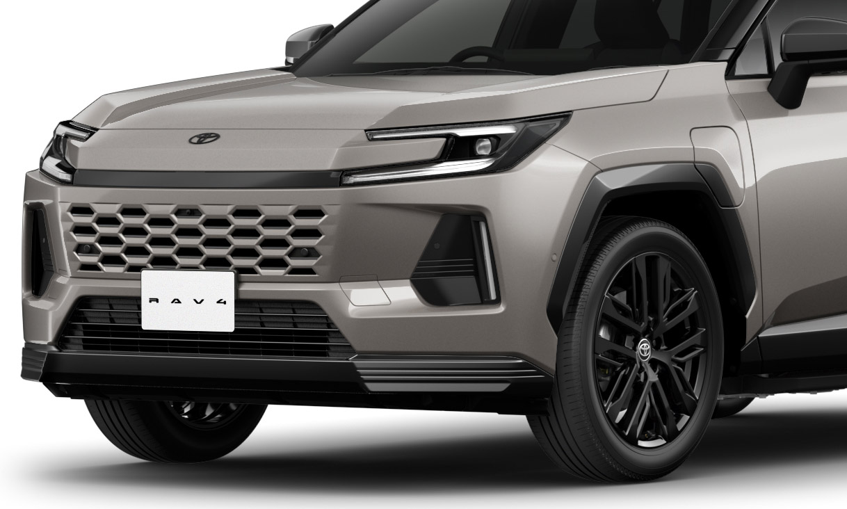 Special front lower bumper (piano black)