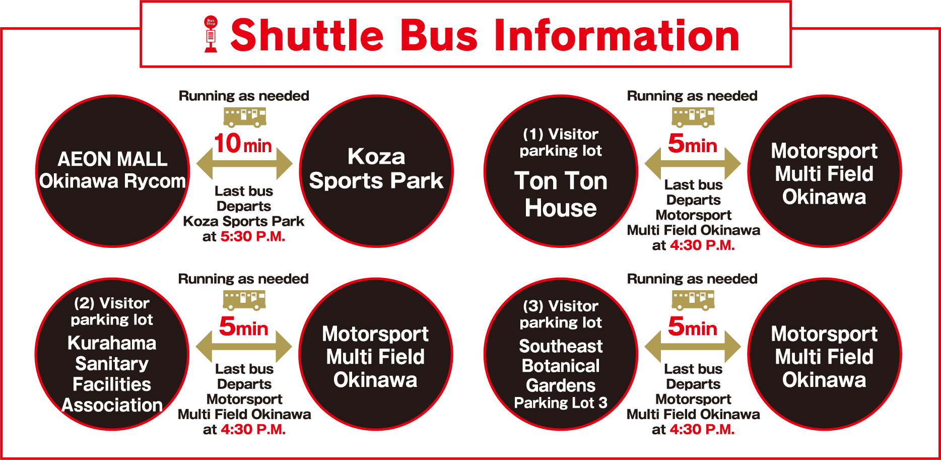 Shuttle Bus Information