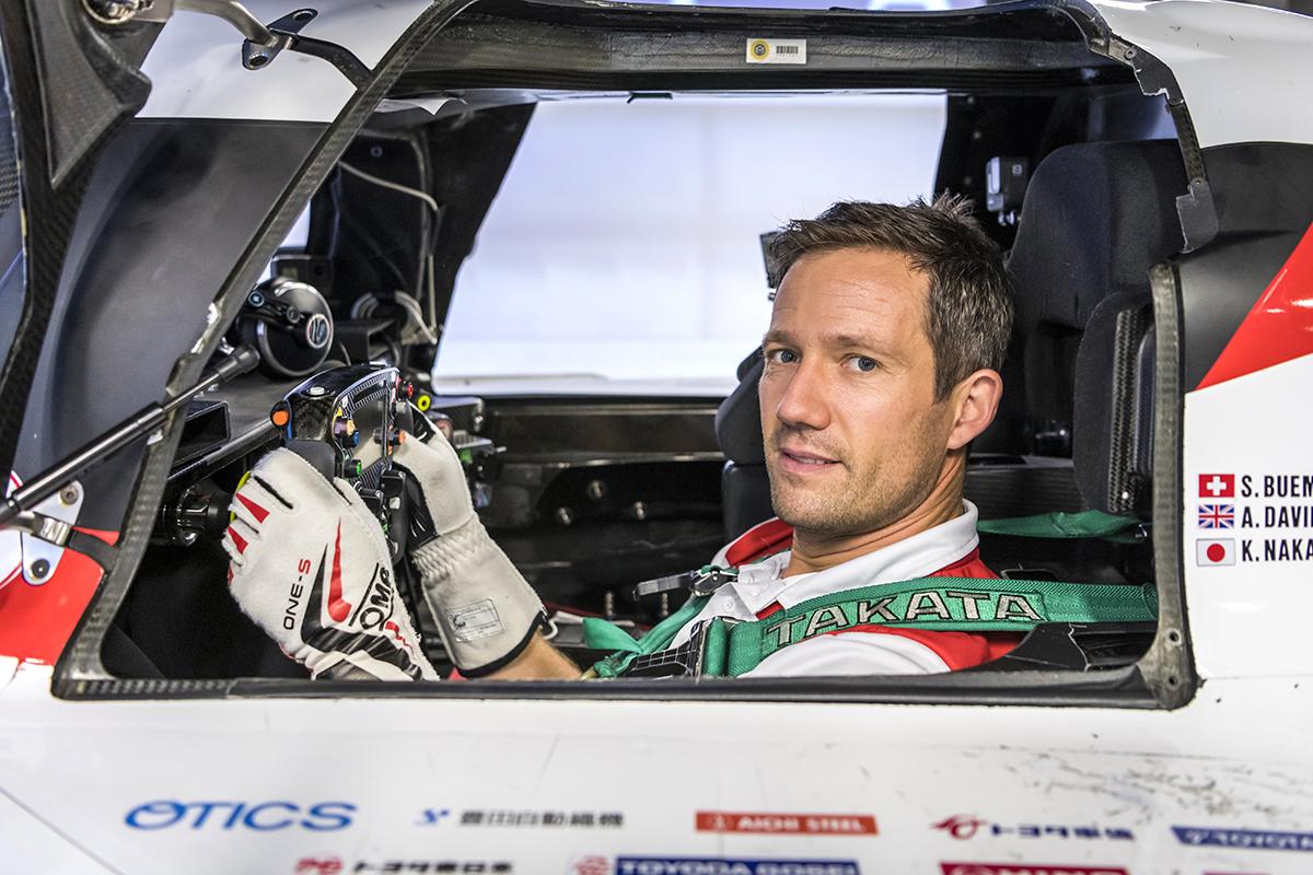 Sébastien Ogier ride in driving simulator