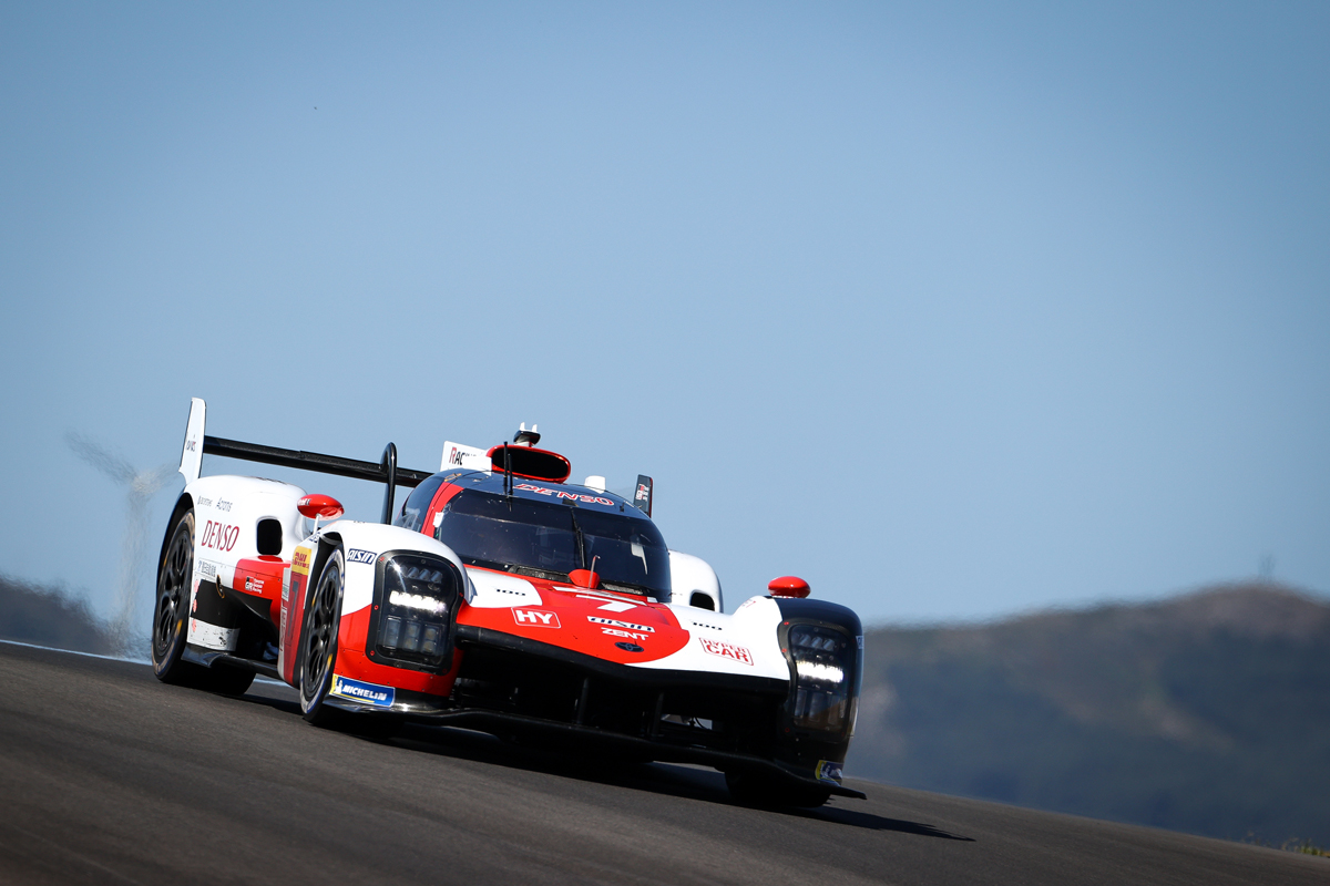 GR010 HYBRID which won the 4th place in the first free practice