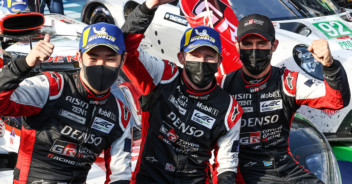 José María López,Mike Conway,Kamui Kobayashi who won the 6 Hours of Monza