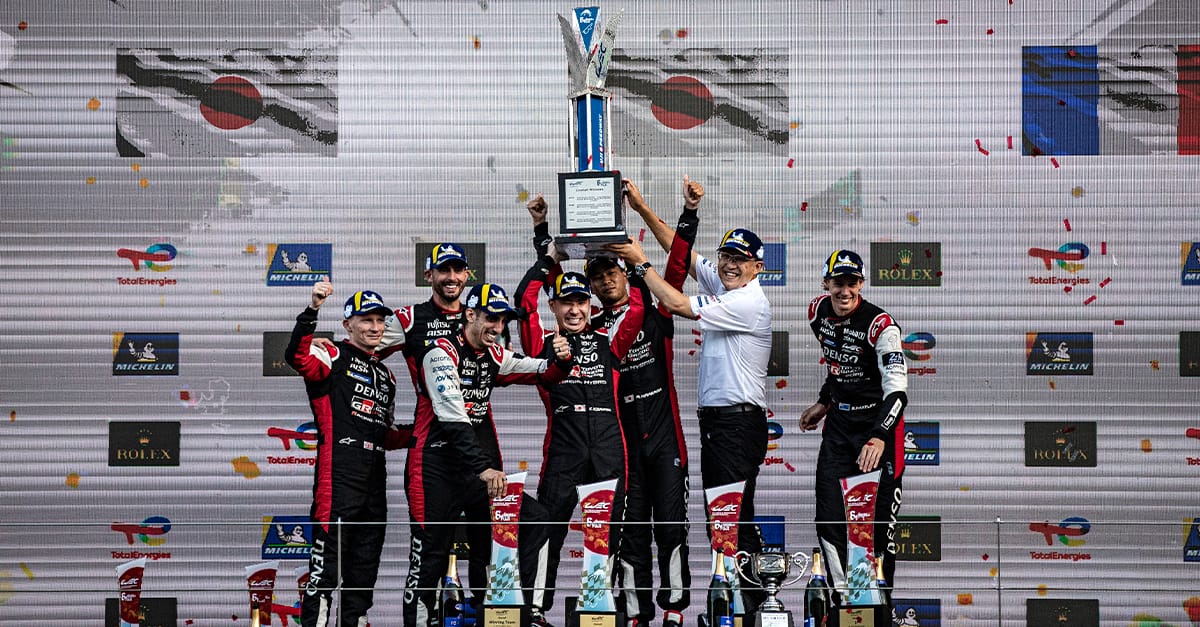 One-two home victory for TOYOTA GAZOO Racing