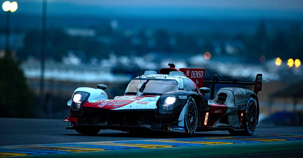 TOYOTA GAZOO Racing at the front at Le Mans
