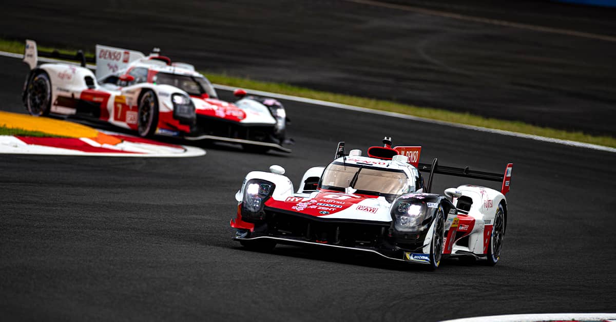 THappy home start for TOYOTA GAZOO Racing