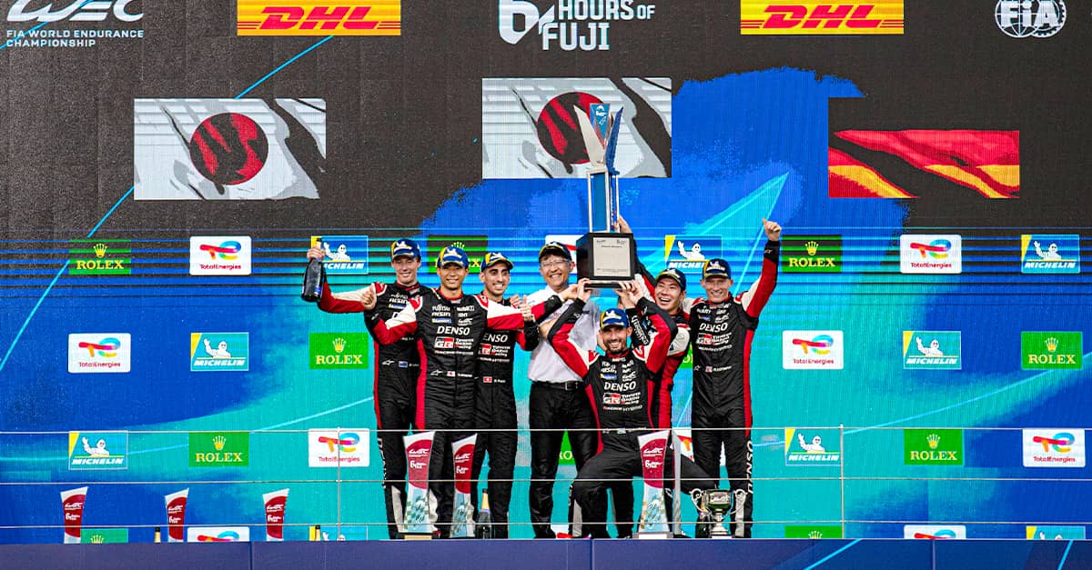 World title for TOYOTA GAZOO Racing after Fuji win