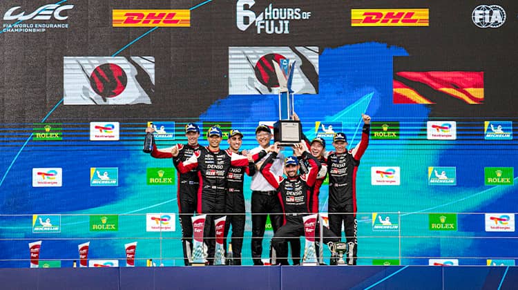 World title for TOYOTA GAZOO Racing after Fuji win