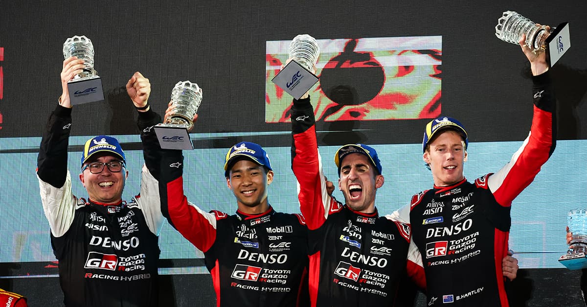 Victory and world title for TOYOTA GAZOO Racing