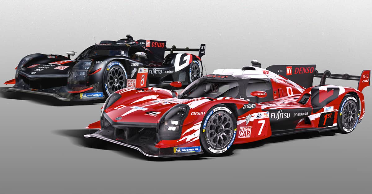 Toyota Commemorates 40 Years at Le Mans with Historic Liveries