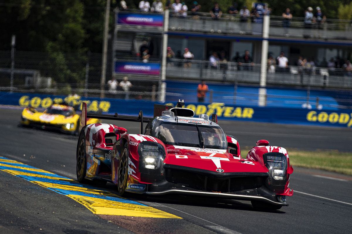 GR010 HYBRID #7 at Le Mans