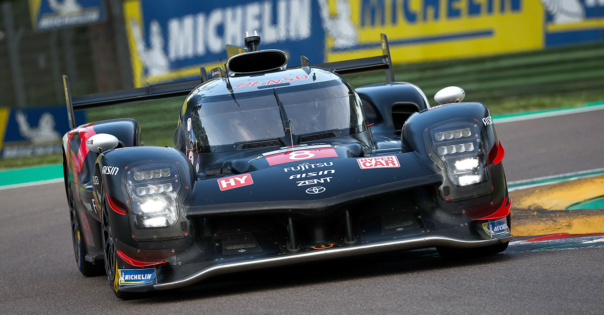 GR010 HYBRID #8 qualified in 4th place