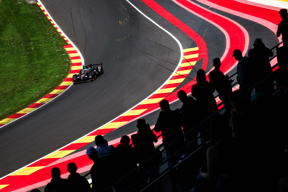 GR010 HYBRID running on the Spa-Francorchamps Circuit(2024)