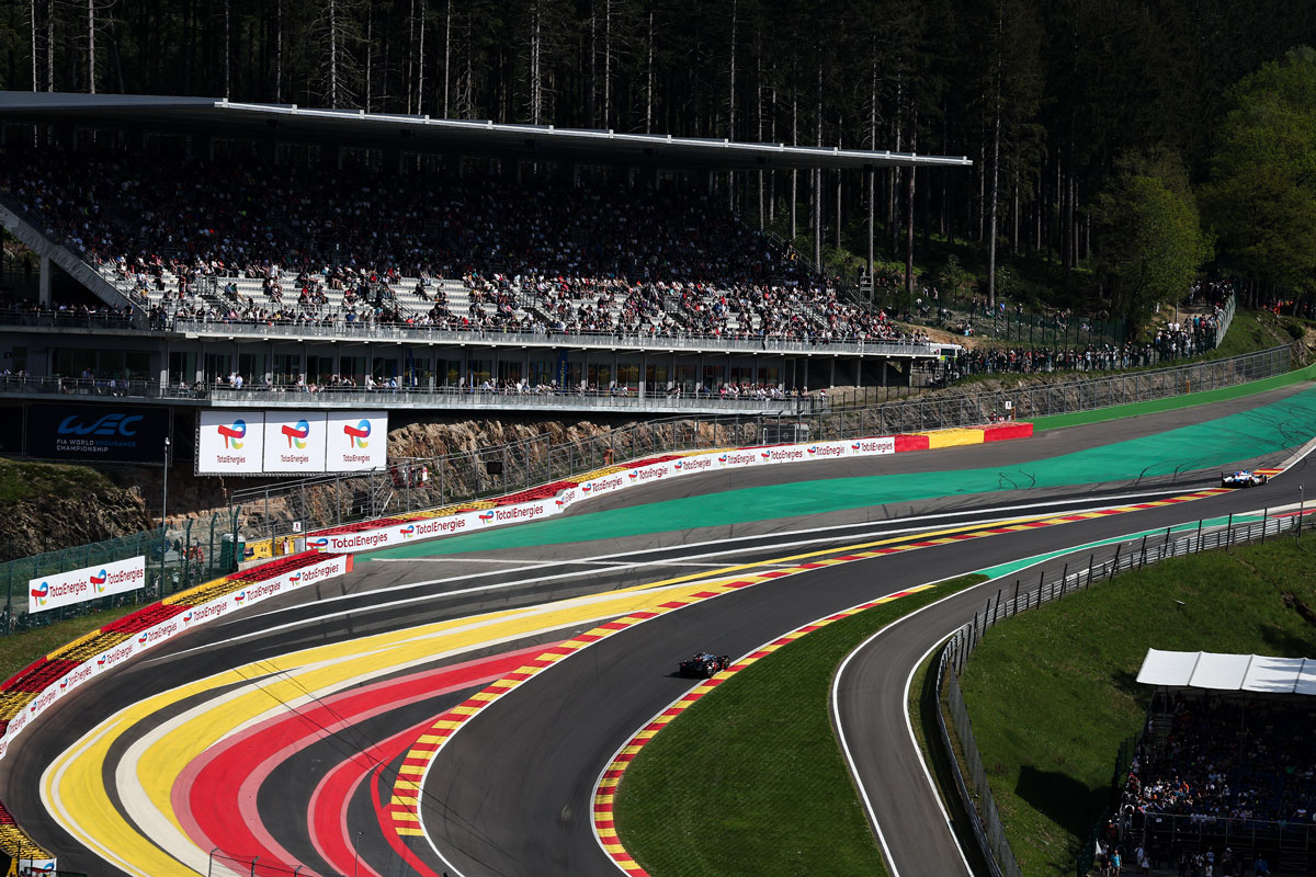 GR010 HYBRID racing up the Au Rouge(2024)