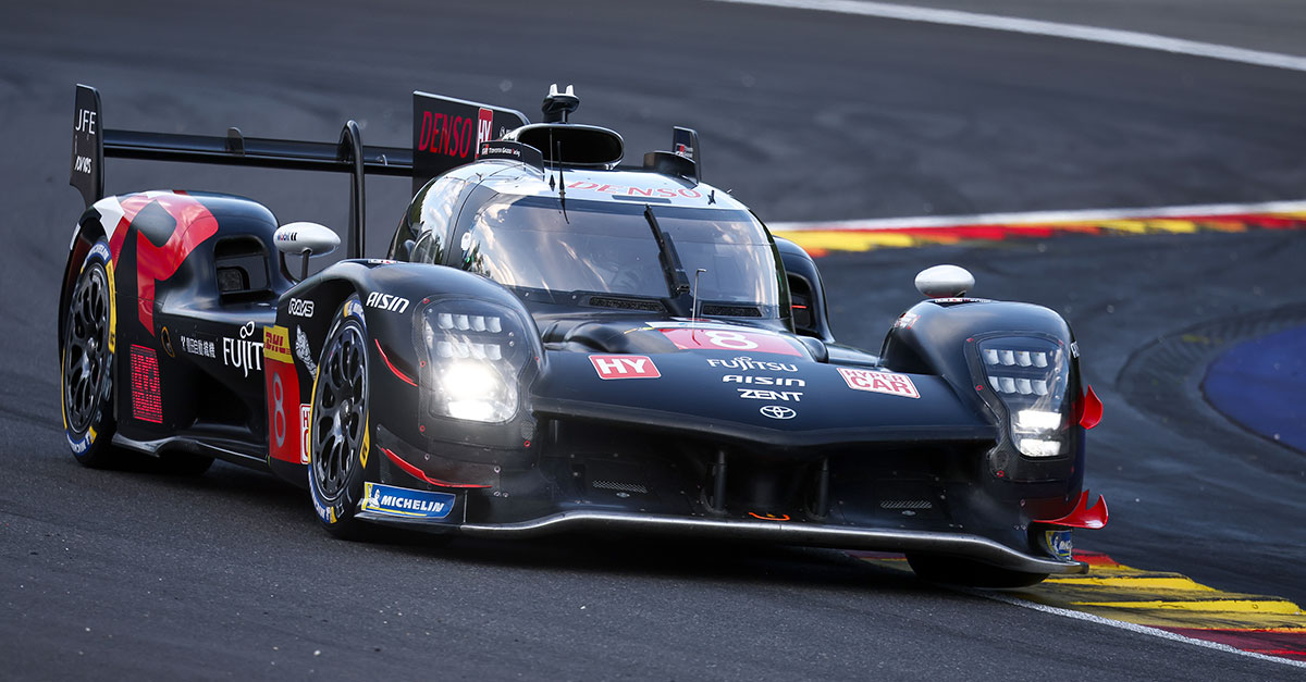 The GR010 HYBRID #8 qualified in 15th place on the grid at Spa-Francorchamps.