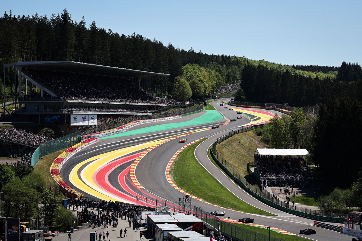 GR010 HYBRID racing up the Au Rouge