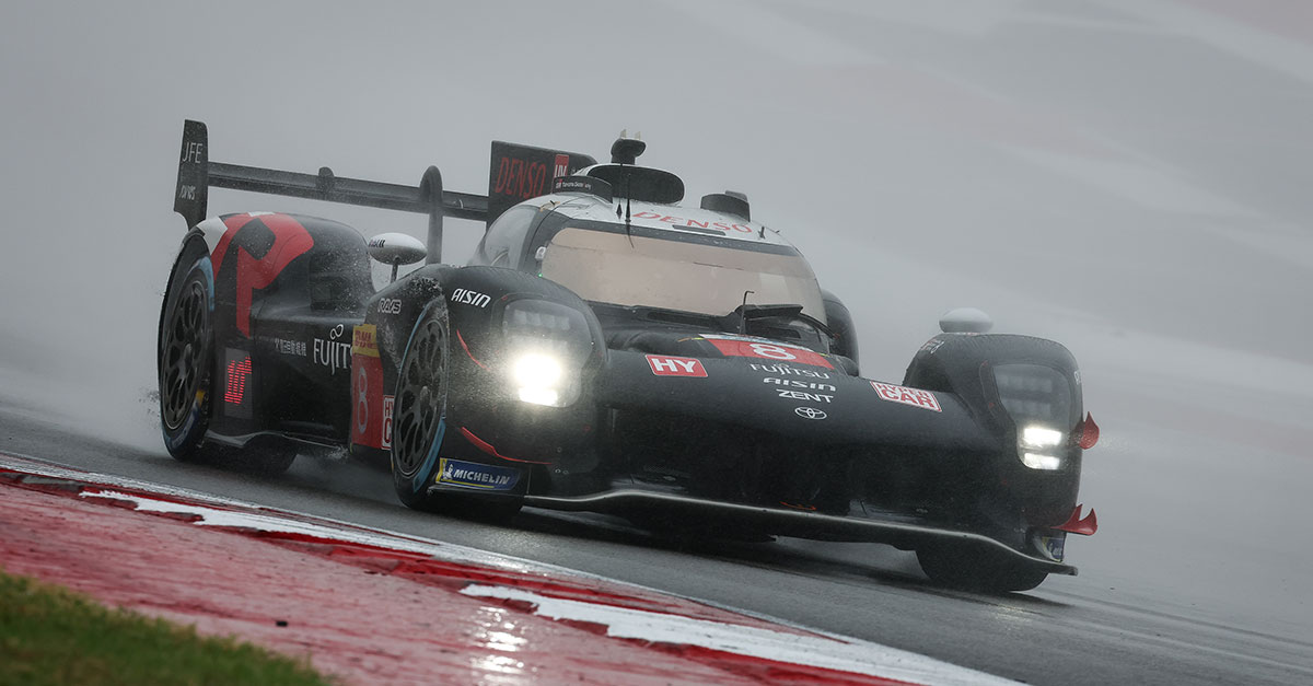 The sixth round of the WEC was a tough battle for TOYOTAGAZOORacing due to the rain.