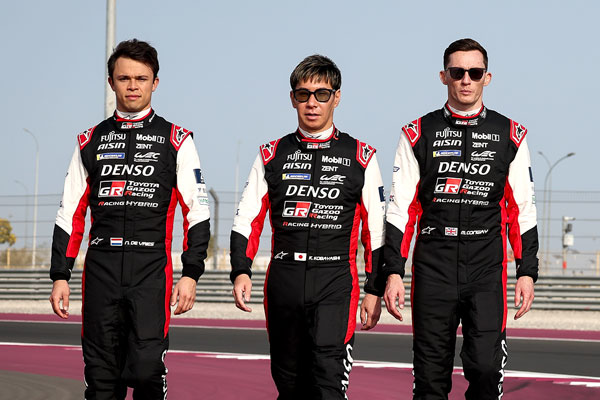 Nyck de Vries,Kamui Kobayashi,Mike Conway